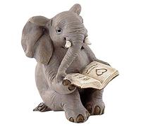 Top Collection Miniatura Giardino Elephant Lettura