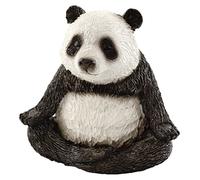Top Collection Miniature Fairy Garden And Terrarium Cute Yoga Panda-Meditation Lotus Pose Figurine