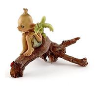 Top Collection Miniature Garden Pixie con Cucciolo di Drago su Ramo