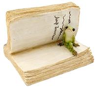 Top Collezione Miniature Fairy Garden e terrario Rana su Libro Figurine