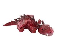 Top Collezione Miniature Fairy Garden e terrario Sleeping Mini Statua del Drago, Rosso
