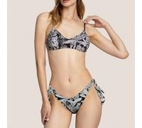 Top con Slip Marylin Black&white - Misura: L 200 VAR. UNICA