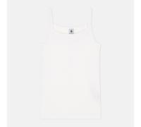 Top con spalline Bianco XL Tinta unita