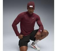 Top con zip PUMA x HYROX da uomo, Abbigliamento, Ruby Shimmer, S S