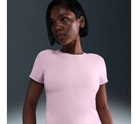 Top corto avvolgente Nike - Donna - Rosa S (IT 40-42)
