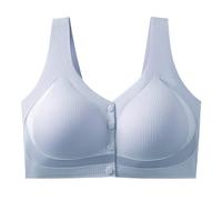 Top corto da donna da corsa canottiera per allattamento al seno biancheria intima da donna anziana chiusura frontale senza fili per tutti i giorni comodi reggiseni per interni ed esterni vita
