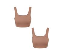 Top corto da donna VERO MODA confezione da 2 pezzi reggiseno in stretch set Cano