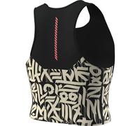 Top corto Dynafit TRAIL CROP TOP W (black out) Donna M