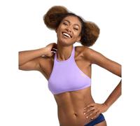 Top costume da bagno donna Arena Crop Think R Violet XL