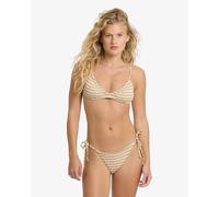 Top costume da bagno donna Billabong Wavey Daze V Bandeau Beige M