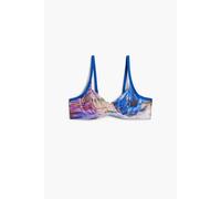 Top costume da bagno donna Desigual Cancun Bleu M