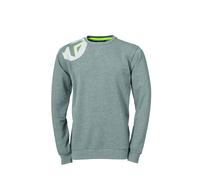 Kempa Core 2.0 Training Top, Felpa per Bambini, Grigio Scuro mélange, 140