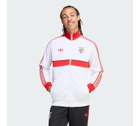 Adidas Benfica Lisboa Originals Full Zip Sweatshirt Bianco L Uomo