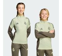 adidas Real Madrid Felpa Allenamento Junior, Verde 15-16Y