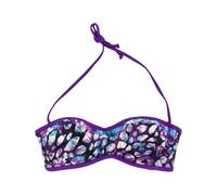 Top Da Bagno Push Up Stampato Becca Per Donne, Viola, Media
