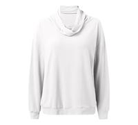 Top da donna a maniche lunghe in tinta unita facilmente indossare camicia da donna casual cento tinta unita pullover a maniche regolari impilato maglietta top da donna vestiti per la vita quotidiana