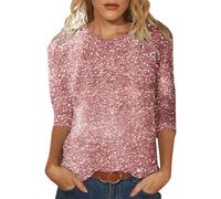 Top da donna con paillettes stampate casual, girocollo, maniche larghe, man | Felpa Nera Con Cappuccio Donna Termiche Team Sangallo Anima Cuore Nel Amiche Calde Abbinate Perfetta Leopardato