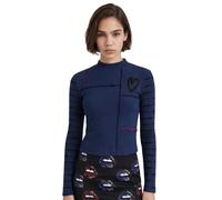 Top da donna Desigual nero con strisce al neon in stile Neckholder XS