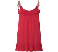 Ulla Popken Top con Struttura, Lampone, 60-62 Donna