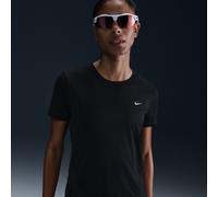Nike Tempo Dri-Fit T-Shirt, Black/Reflective Silver, M Donna