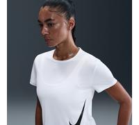 Top da running a manica corta Dri-FIT Nike Tempo Swoosh Run - Donna - Bianco S (IT 40-42)