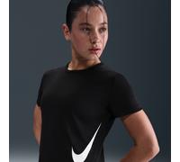Nike Tempo Swoosh Dri-FIT W - maglia running - donna M Black woman Dri-Fit