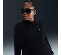 Top da running con zip a 1/4 Dri-FIT UV Nike Swift - Donna - Nero 0X