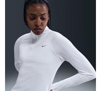 Top da running Dri-FIT con zip a 1/4 Nike Tempo - Donna - Bianco L (IT 48-50)