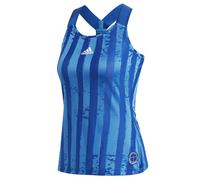 Top da tennis da donna Adidas Y-Tank ENG W - royal blue/white - Blu (L)