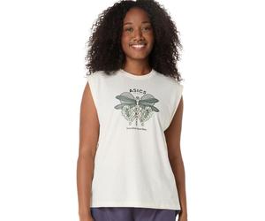 Top da tennis da donna Asics Game Seasonal Graphic - cream - Beige (M)