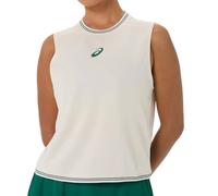Top da tennis da donna Asics Game Sleeveless - soft oat - Beige (M)