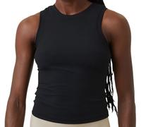 Top da tennis da donna Björn Borg Ace Rib Tank - Nero (XL)