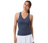 Top da tennis da donna Björn Borg Ace V Neck Tank - odyssey gray - Grigio (M)