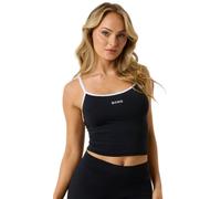 Top da tennis da donna Björn Borg Alice Cropped Tank - black beauty - Nero (S)