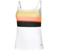 Top da tennis da donna Fila Austarlian Open Willow Tank Top - white/sunset - Bianco (M)