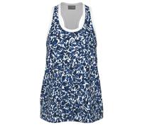 Top da tennis da donna Head Agility Tank Top - print vision white/royal - Multicolore (M)