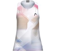 Top da tennis da donna Head Agility Tank - white/multicolor - Bianco (M)