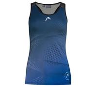 Top da tennis da donna Head Play Tech Tank Top W - black/print padel - Blu (XS)