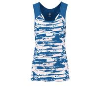 Top da tennis da donna K-Swiss Tac Hypercourt Stripe Tank - print/classic blue - Blu, Multicolore (M)