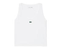 Top da tennis da donna Lacoste Sport Ultra Dry UV Protect - white - Bianco (L)