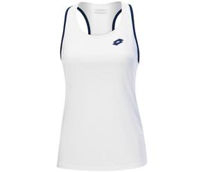 Top da tennis da donna Lotto Squadra W II Tank PL - Bianco (L)