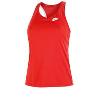 Top da tennis da donna Lotto Squadra W II Tank PL - cliff red - Rosso (M)