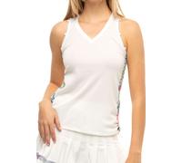Top da tennis da donna Lucky in Love City Graffiti Back Me Up Tank Women - white - Bianco (L)