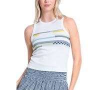 Top da tennis da donna Lucky in Love Cool Urbana Finish Line Tank - white - Bianco (L)