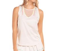 Top da tennis da donna Lucky in Love Desert Vibes Arrow Stripe Tank - white - Bianco (L)