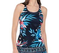 Top da tennis da donna Lucky in Love Keepin It Rio Tank W/ Bra - midnight - Multicolore (XL)