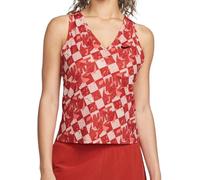 Top da tennis da donna Nike Court Dri-Fit Fall Victory Tank - cinnabar/black - Rosso (M)