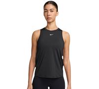 NIKE Top sportivo 'ONE CLASSIC' nero / bianco, Taglia XS