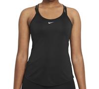 Top da tennis da donna Nike Dri-Fit One Elastika Standard Fit Tank W - Nero (XL)