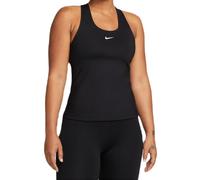 Top da tennis da donna Nike Dri-Fit Swoosh Bra Tank - black/black/white L